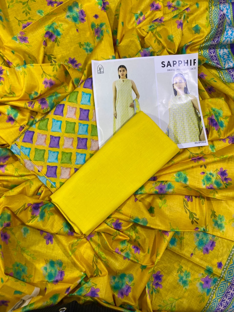 Sapphire Lawn 3pcs