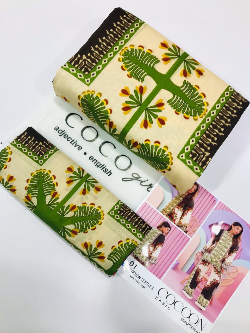 Cocon 2pcs Cord Sets Pure Lawn