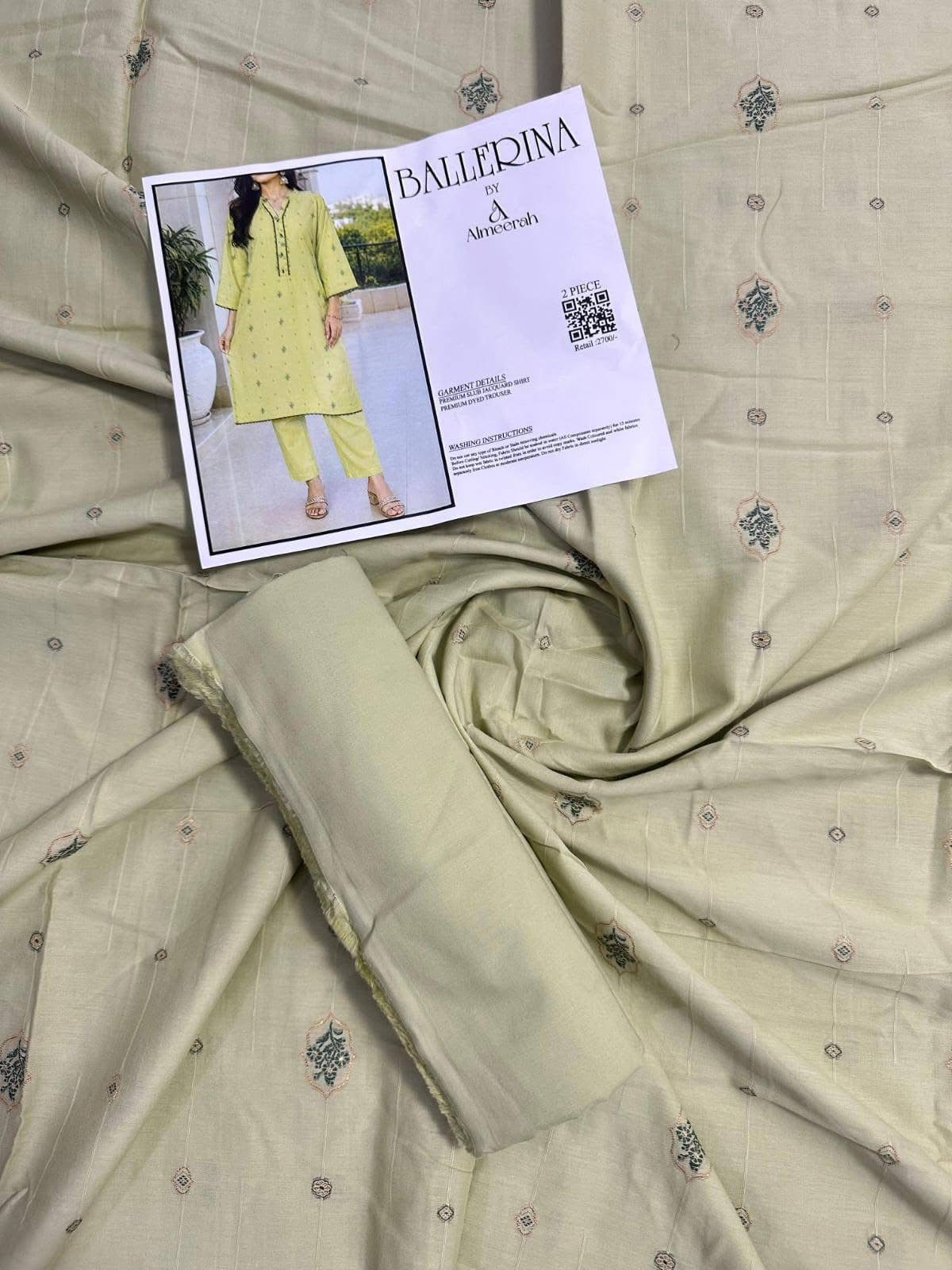 Almeerah Bellerina Jaquard 2pcs
