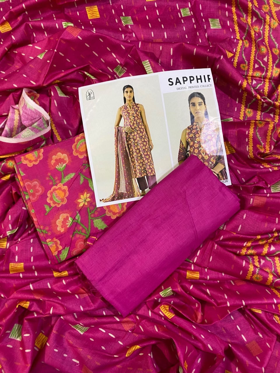 Sapphire Lawn 3pcs