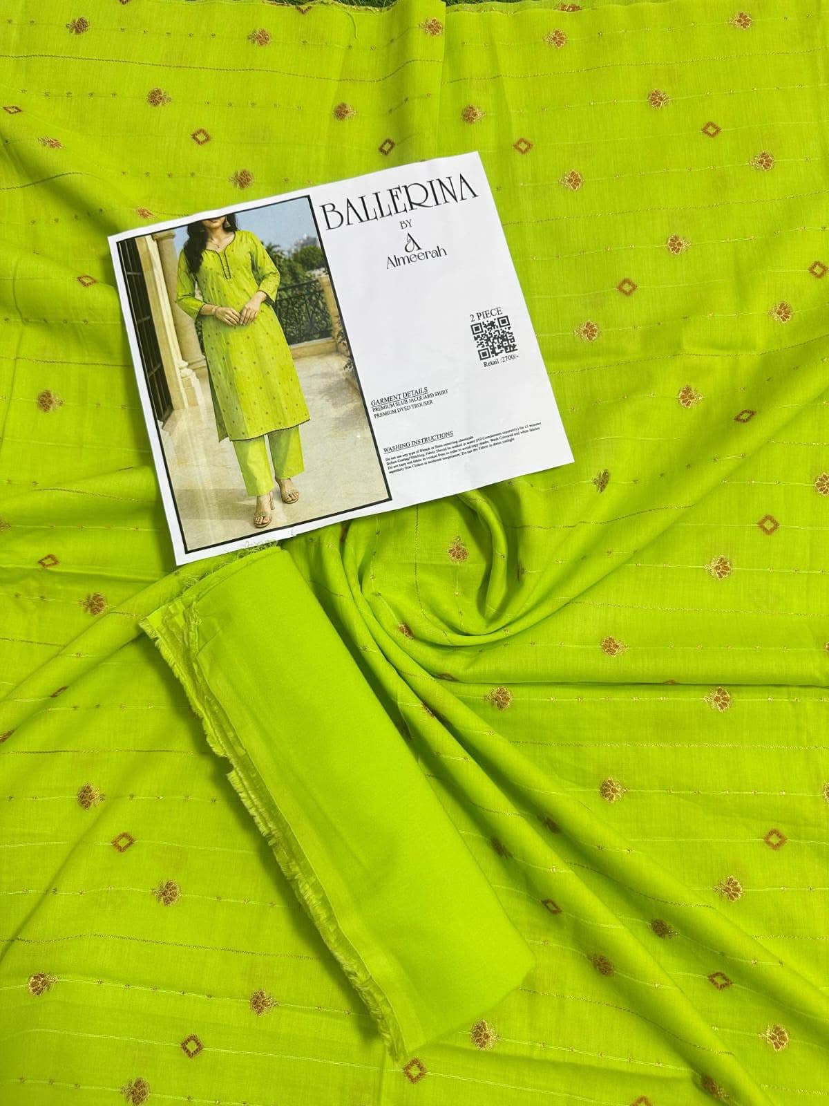 Almeerah bellerina Jaquard 2pcs